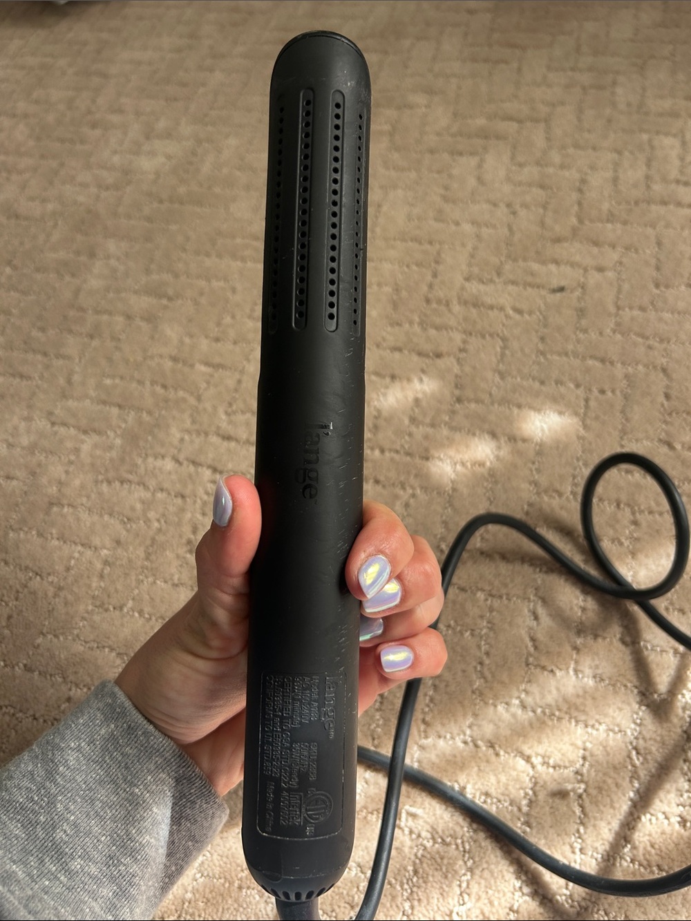L’ange Black Hair duo  curling/Flat Iron - Picture 2 of 5